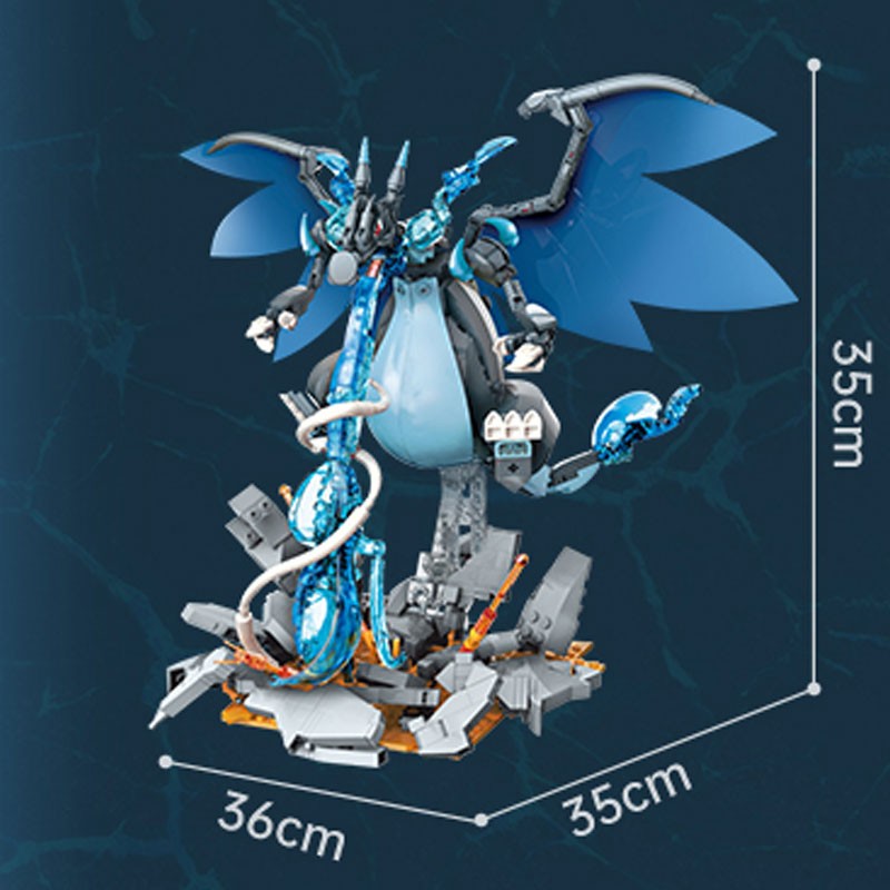 POKÉMON - KEEPPLEY - MEGA-DRACAUFEU X