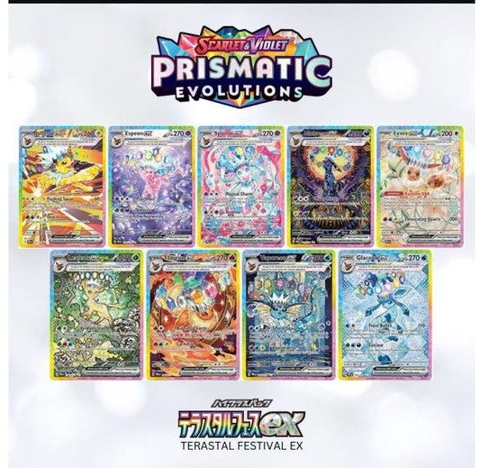 Pokémon - Display Japonaise SV8a Terastal Festival contenant 10 Boosters with shrink