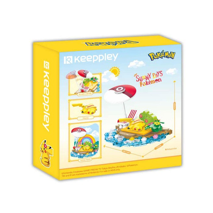 POKÉMON - KEEPPLEY - PIKACHU SUNNY DAYS POKEMON