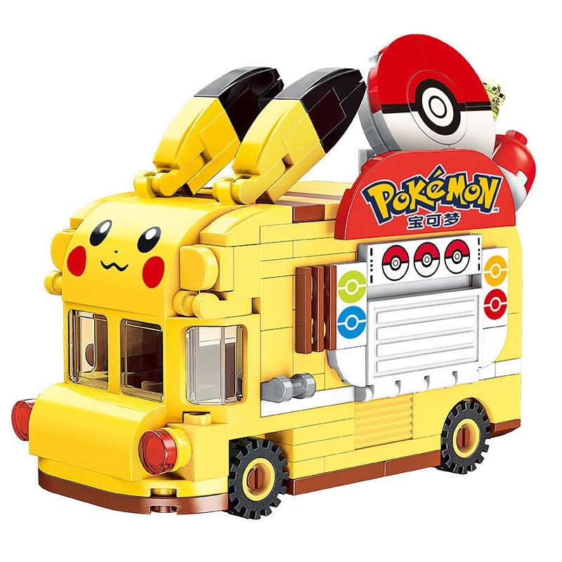 POKÉMON - KEEPPLEY - MINI POKEBALL CAR PIKACHU