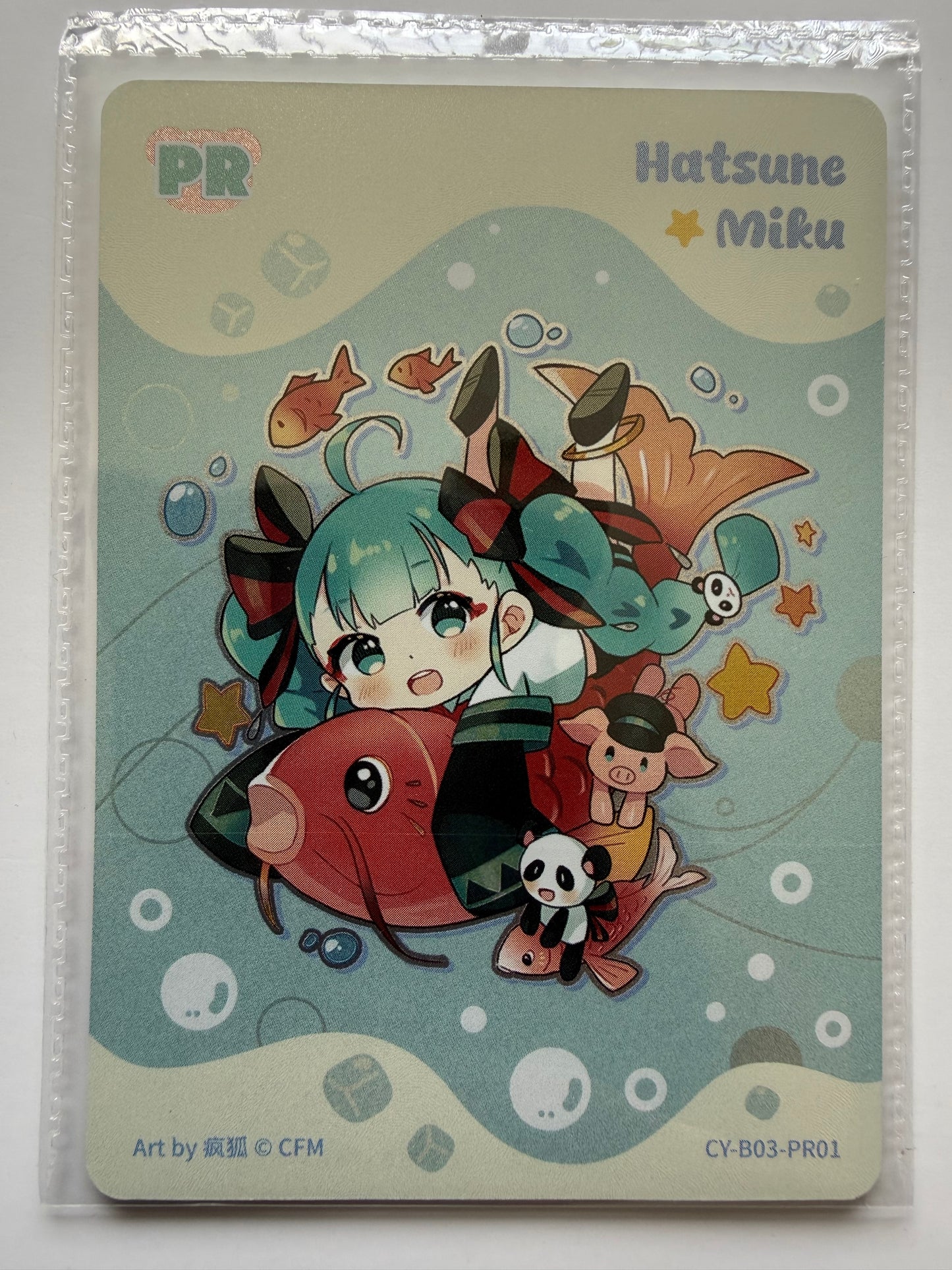 Kayou Card - Cartes Officielles Carte Promo Hatsune Miku CY-B03-PR01