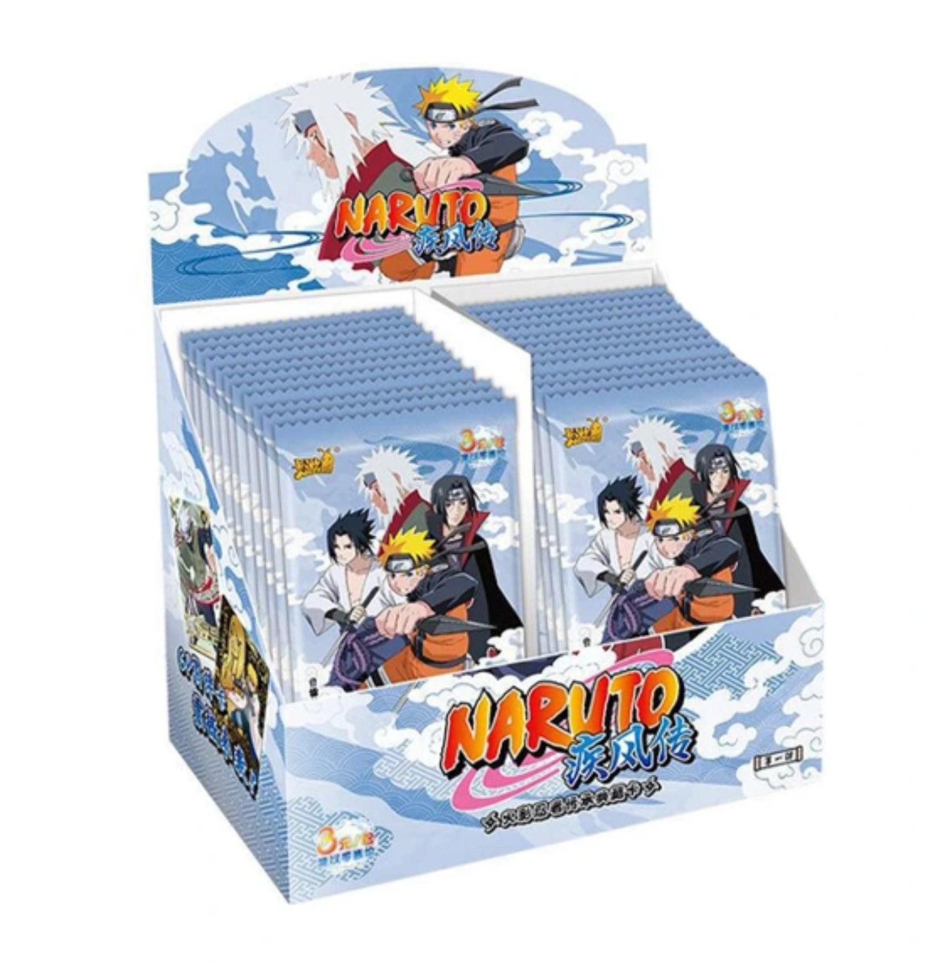 Kayou Card - Cartes Officielles Naruto - Display (pack de 50 Boosters) Tier 2.5