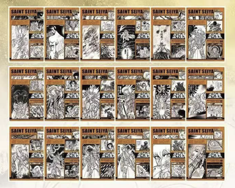 Kayou card - Case de 36 Display + tous les bonus exclusifs de Préco Saint Seiya Wave 5 Comic version collection -