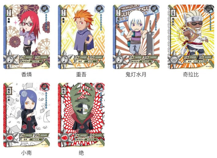Kayou Card - Cartes Officielles Naruto - Display (pack de 20 Boosters) Tier 3 Wave 1