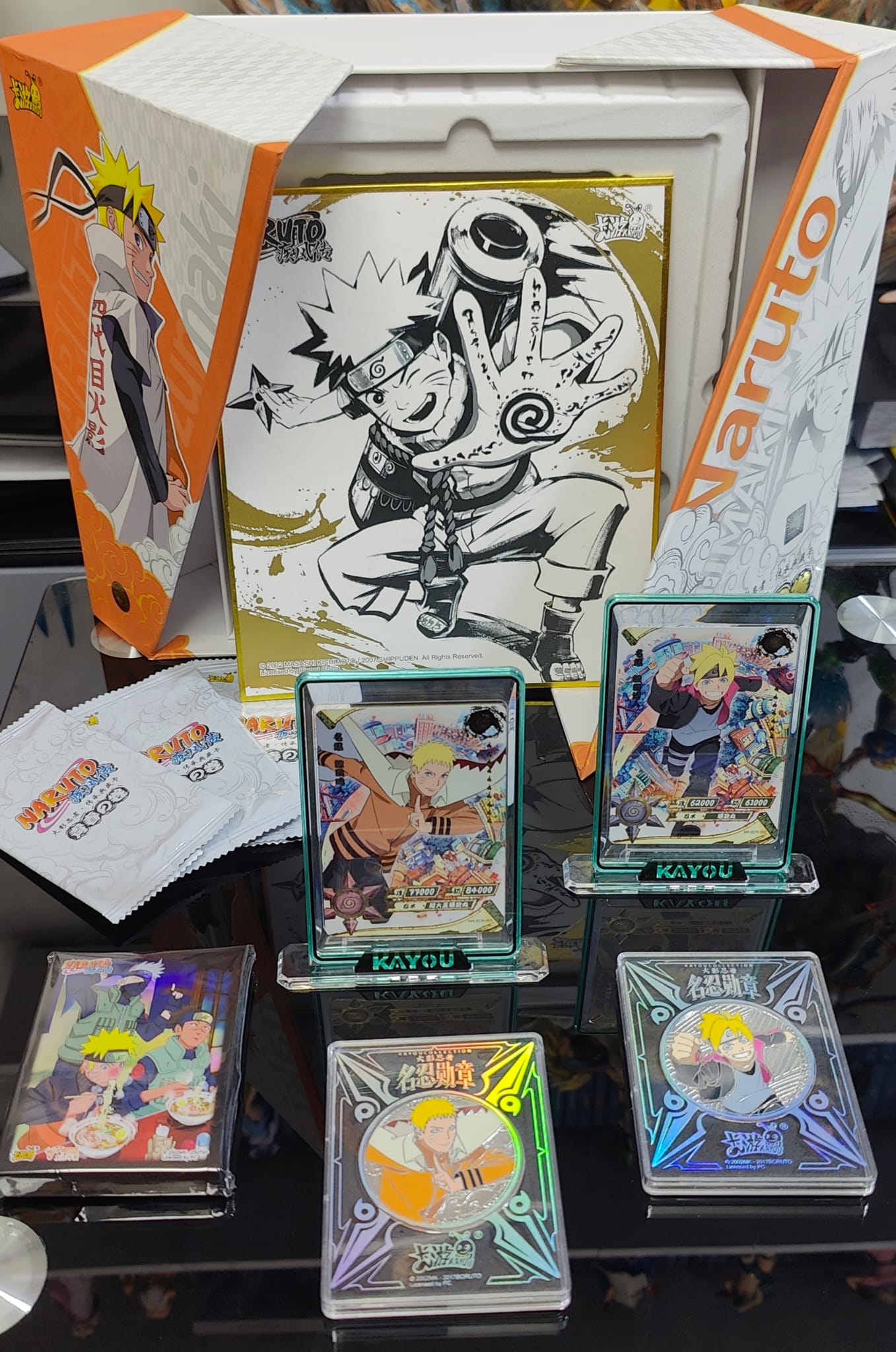 Kayou Card - Official Naruto Cards - NARUTO Youth Scroll BIG BOX COLLECTOR