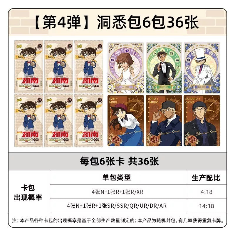 Kayou Card - Cartes Officielles Detective Conan Wave 4 - Display (pack de 18 Boosters)