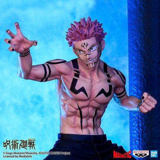 JUJUTSU KAISEN - MAXIMATIC - THE SUKUNA [BOITE ABIMEE FIGURINE NEUVE]