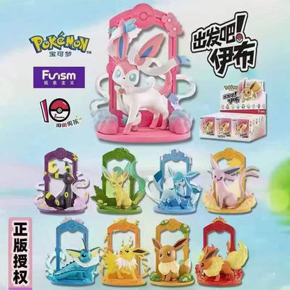 POKEMON – FUNISM – EEVEELUTION COLLECTION WAVE 1 X 9 FIGUREN