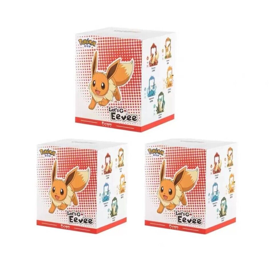 POKEMON – FUNISM – EEVEELUTION COLLECTION WAVE 1 X 9 FIGUREN