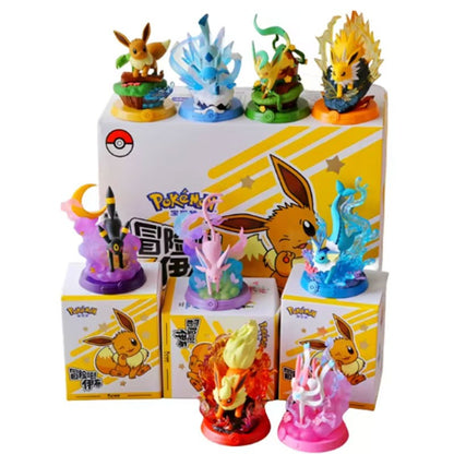 POKÉMON - FUNISM - EVOLI EEVEELUTION COLLECTION WAVE 2 X 9 FIGURINES