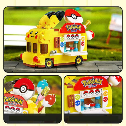 POKÉMON - KEEPPLEY - MINI POKEBALL CAR PIKACHU