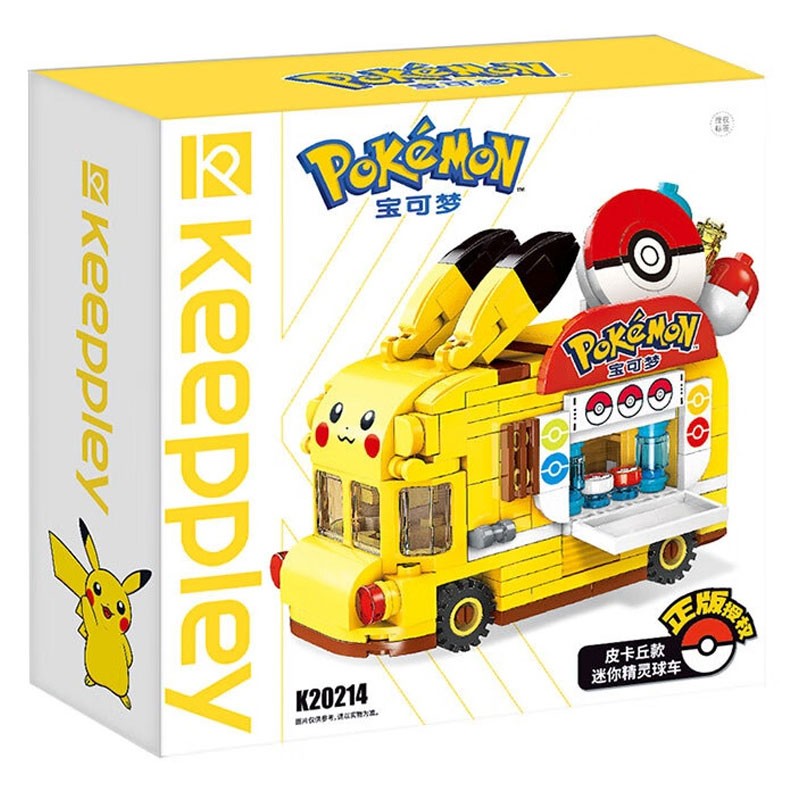 POKÉMON - KEEPPLEY - MINI POKEBALL CAR PIKACHU