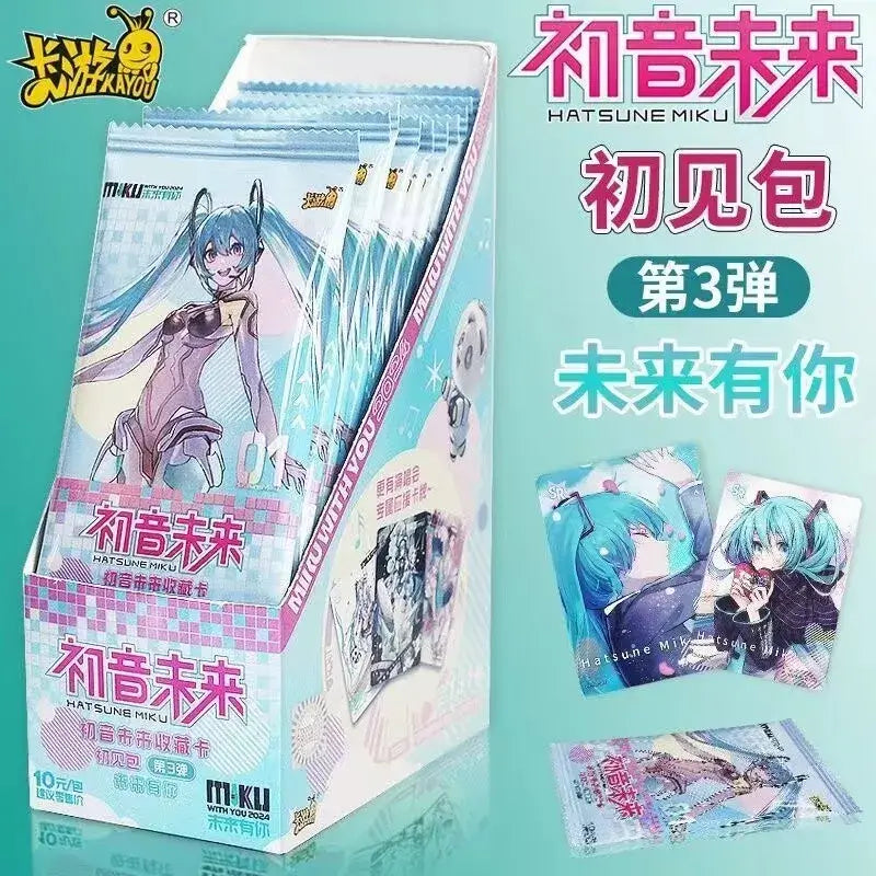 Kayou Card - Display Hatsune Miku With You 2024 Tier 4 Wave 3 T4W3 (18 boosters)