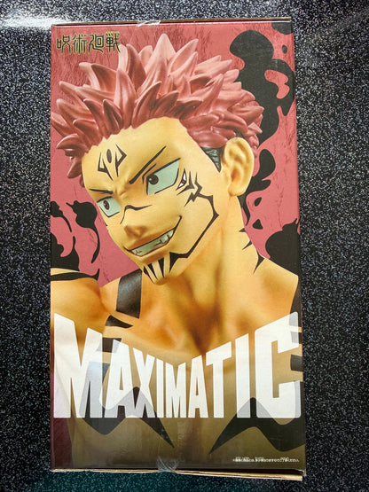 JUJUTSU KAISEN - MAXIMATIC - THE SUKUNA [BOITE ABIMEE FIGURINE NEUVE]
