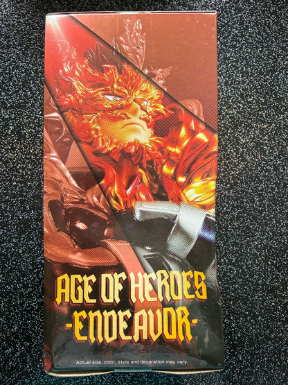 MY HERO ACADEMIA - AGE OF HEROES - ENDEAVOR Special [BOITE ABIMEE FIGURINE NEUVE]