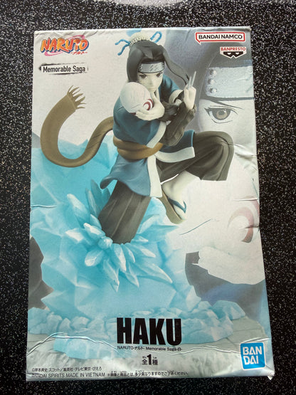 NARUTO - MEMORABLE SAGA - HAKU [BOITE ABIMEE FIGURINE NEUVE]
