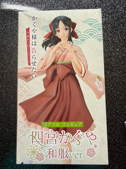 KAGUYA SAMA : LOVE IS WAR - COREFUL FIGURE - SHINOMIYA KAGUYA [BOITE ABIMEE FIGURINE NEUVE]