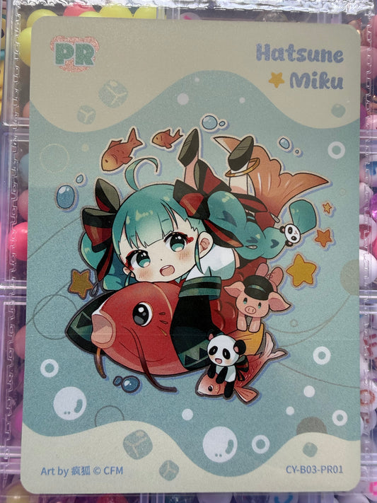 Kayou Card - Cartes Officielles Carte Promo Hatsune Miku CY-B03-PR01