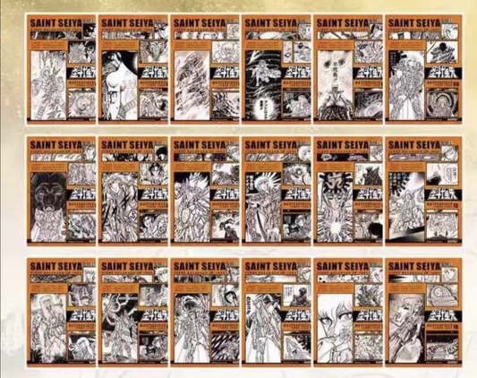Kayou card - Jumbo Cards officielles Promotionnelles Saint Seiya 1 à 18 issues de la collection wave 5