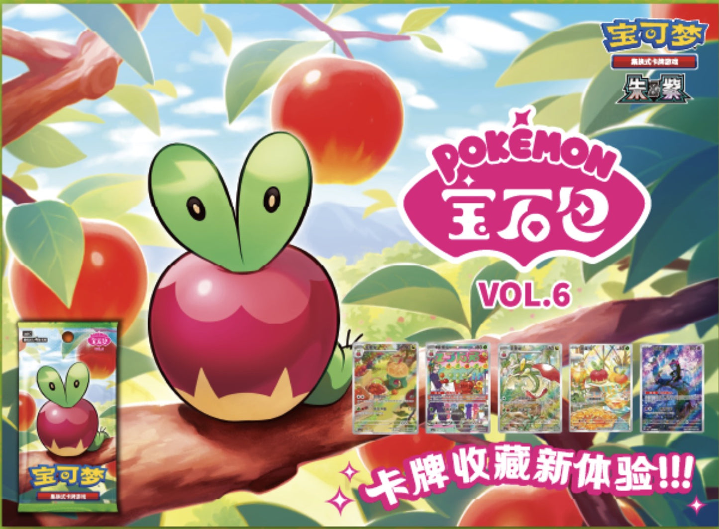 Pokémon - DISPLAY GEM PACK Vol.6 - Ver. CHN (18 booster) CBB6C