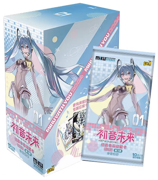 Kayou Card - Display Hatsune Miku With You 2024 Tier 4 Wave 3 T4W3 (18 boosters)