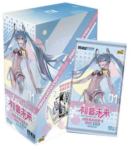 Kayou Card - Display Hatsune Miku With You 2024 Tier 4 Wave 3 T4W3 (18 boosters)