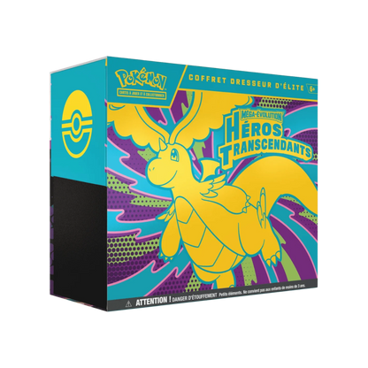 Pokémon - Coffret dresseur d'élite - ETB Pokémon ME2.5 Héros Transcendants -FR-